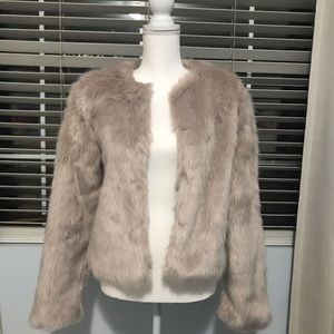 NWT Faux Fur jacket